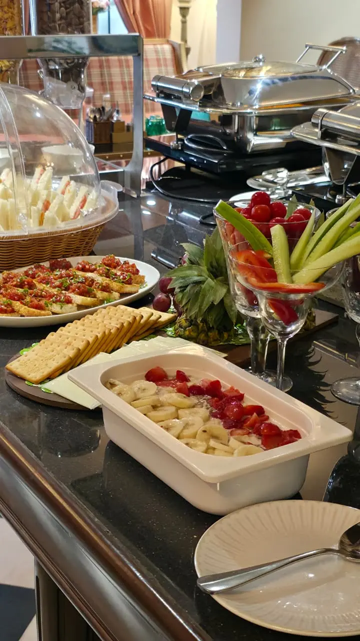 Breakfast Buffet Setup