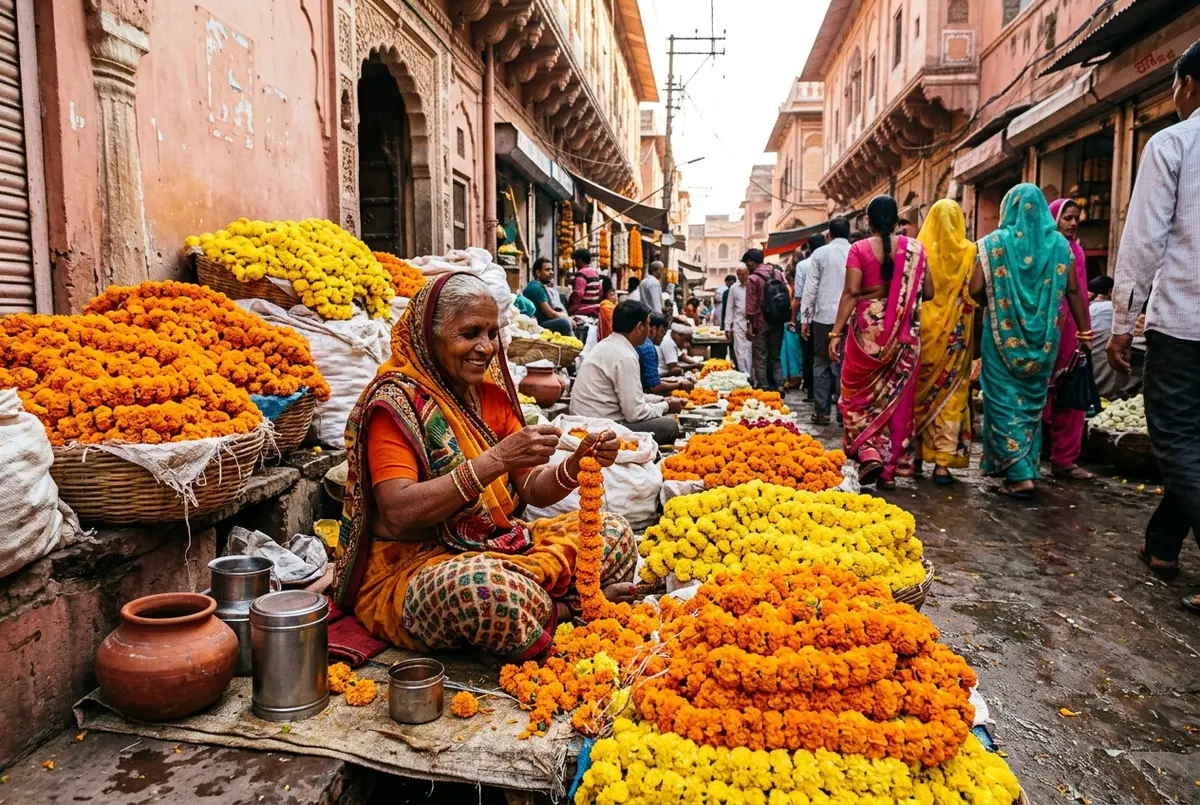 Spice & Flower Market Trail