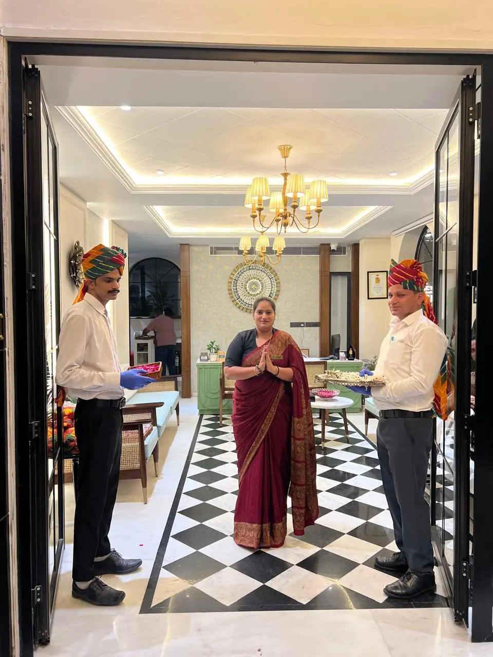 Aarti & Tika Welcome Ceremony